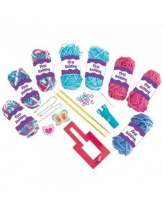 Rinkinys FIRST KNITTING nuo 6m., Galt 2