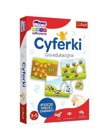 Žaidimas SKAIČIAI/ Mažasis atradėjas, 3m.+