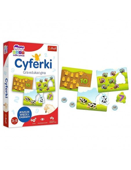 Žaidimas SKAIČIAI/ Mažasis atradėjas, 3m.+