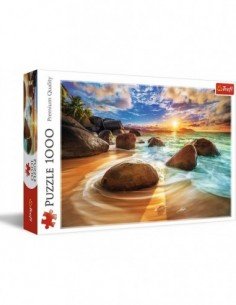 Dėlionė PUZZLE 1000 det., Pliažas Samudra/ Indija