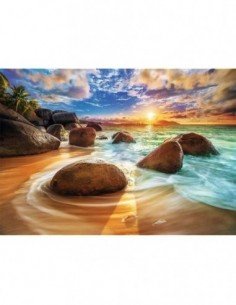 Dėlionė PUZZLE 1000 det., Pliažas Samudra/ Indija 2