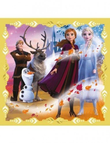Dėlionė PUZZLE 3 in 1, 20+36+50 det.,  Anos ir...