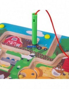 Žaidimas magnetinis medinis Galvok ir rūšiuok, Kaimas 2... 2
