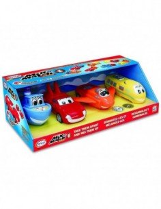 Magnetinis konstruktorius Mix or Match Vehicles Jr.1, 18...