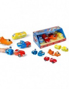 Magnetinis konstruktorius Mix or Match Vehicles Jr.1, 18... 2