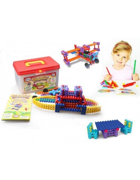 Konstruktorius Playstix Super Set 400 det., 4m.+
