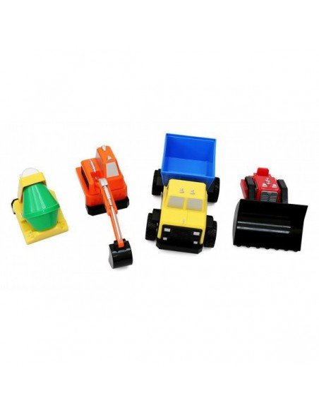 Magnetinis konstruktorius Build-A-Truck Construction, 2m.+