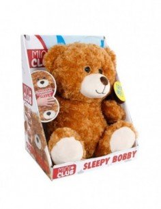 Interaktyvus pliušinis meškenas Sleepy Bobby, 34cm