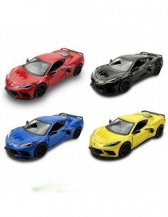 Mašina metalinė CORVETTE 2021, 1/36, 13cm