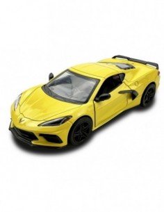 Mašina metalinė CORVETTE 2021, 1/36, 13cm 2
