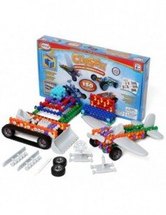 Konstruktorius Clipstix Deluxe 150 det., 4m.+