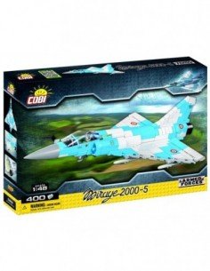 Kontruktorius 400 det., MIRAGE 2000-5, 40x28x6cm, 7m.+