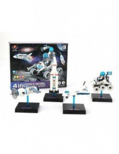 Jaunojo mokslininko rinkinys SPACE MODEL, 4 in 1,... 2