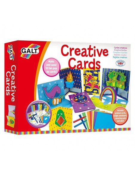 Rinkinys CREATIVE CARDS nuo 7 m., Galt