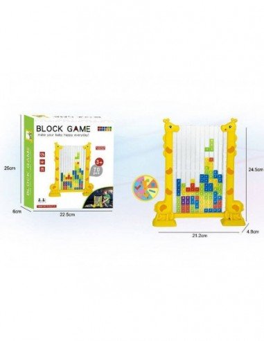 Žaidimas-galvosukis BLOCK GAME, 70 det, 4m.+,...