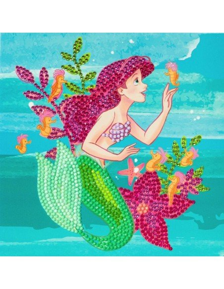 Rinkinys CRYSTAL ART Ariel, 8m.+, formatas 18x18cm