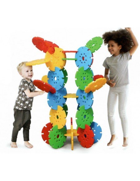 Konstruktoris Didaktiniai žiedai 24cm, 36 det.