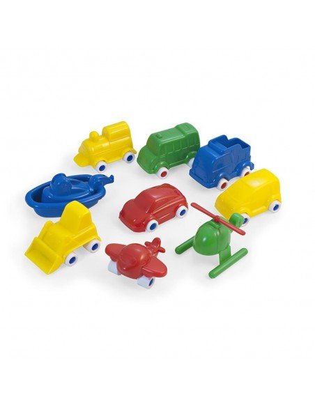 Rinkinys 9 mašinėlės , 9cm, 18 mėn.+