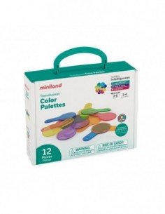Rinkinys TRANSLUCENT  COLOR PALETTES, 18 det, 3-6 m.