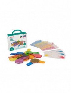 Rinkinys TRANSLUCENT  COLOR PALETTES, 18 det, 3-6 m. 2