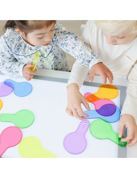 Rinkinys TRANSLUCENT  COLOR PALETTES, 18 det, 3-6 m.