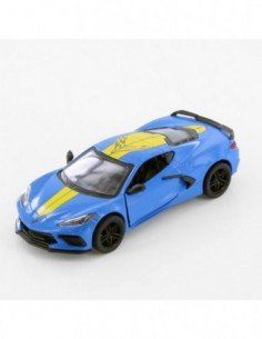 Mašina metalinė Chevrolet Corvette 2021, 1/36, 13cm
