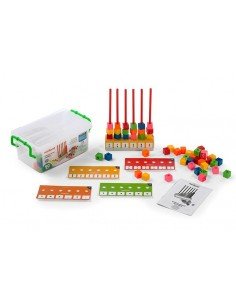 Rinkinys skaičiavimui ABACUS MULTIBASE 90 det.+ 6...