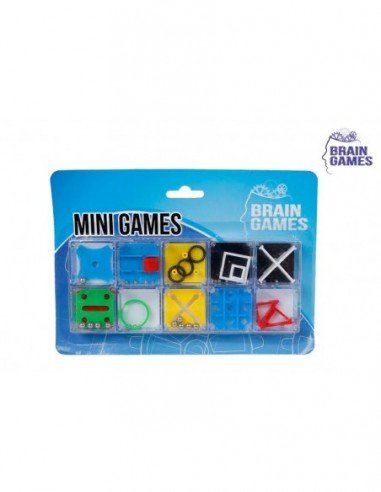 Žaidimų rinkinys 10 in 1 MINI BRAIN GAMES