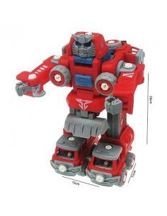 Robotas konstruktorius Gaisrinė 5 in 1, 28cm, 128 det., 4m.+