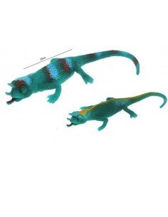 Kameleonas minkštas antistresinis 24cm