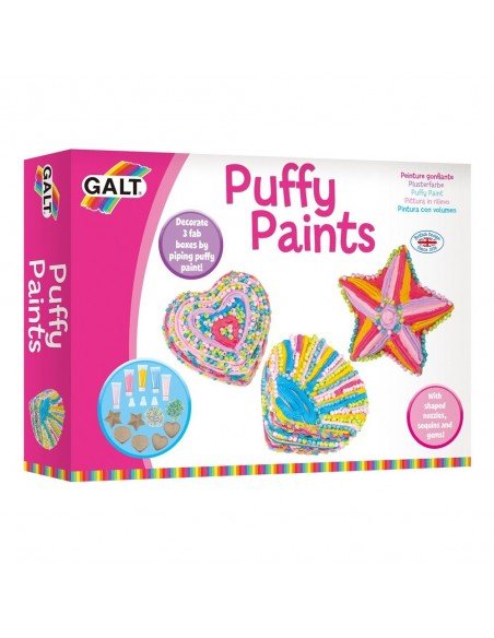 Rinkinys PUFFY PAINTS nuo 6 m., Galt