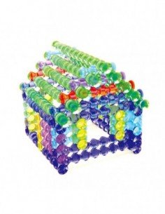 Konstruktorius Playstix Transparent 105 det., 4m.+ 2