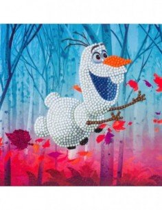 Rinkinys CRYSTAL ART Olaf, 8m.+, formatas 18x18cm