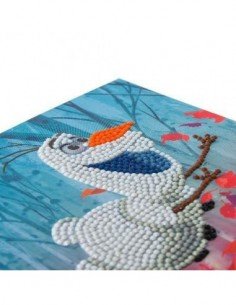 Rinkinys CRYSTAL ART Olaf, 8m.+, formatas 18x18cm 2