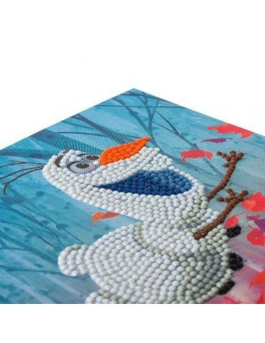Rinkinys CRYSTAL ART  Olaf, 8m.+, formatas 18x18cm