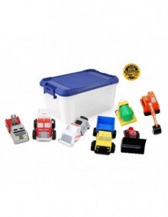 Magnetinis konstruktorius Build-A-Truck Statyba +...