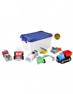 Magnetinis konstruktorius Build-A-Truck Statyba +...