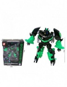 Rodotas-transformeris STEEL CABLE 20cm, juodai-žalias