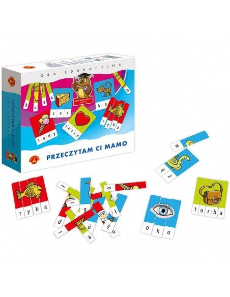 Žaidimas Przeczytam ci mamo, lenkų kalba, 7m.+