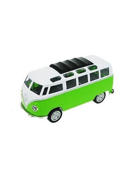 Metalinis autobusas 18cm su šviesa ir garsais