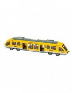 Tramvajus raudonas 45cm su šviesa ir garsais