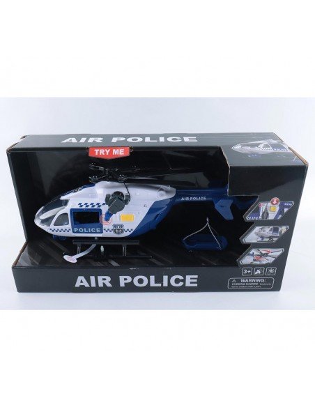 Malūnsparnis Policija 35cm, su šviesa ir garsais,