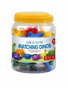 Žaidimas Montessori: Dinozaurai skaičiai 10 vnt., 20...