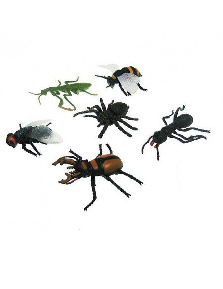 Vabalų rinkinys 6vnt., 10cm
