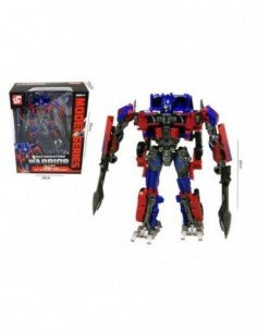 Transformeris metalinis-plastikinis KNIGHT raudonas,...