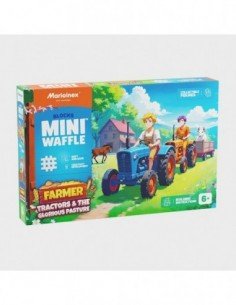 Konstruktoris MINI WAFFLE TRACTORS, 100 der, 6m.