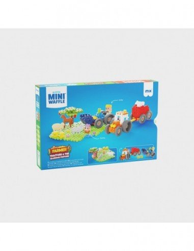 Konstruktoris MINI WAFFLE TRACTORS, 100 der, 6m.