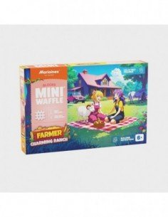 Konstruktoris MINI WAFFLE CHARMING RANCH, 100 der, 6m.