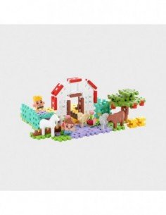 Konstruktoris MINI WAFFLE LADY VET's COTTAGE, 100 der, 6m. 2