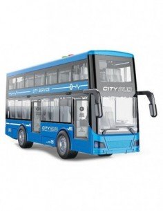 Autobusas dviejų aukštų, atidaromos durys, šviesa,... 2